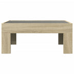 Salontafel Met Infinity Led 70X50X30 Cm Kleurig Sonoma Eiken