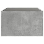 Salontafel Met Infinity Led 70X50X30 Cm Betongrijs