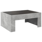 Salontafel Met Infinity Led 70X50X30 Cm Betongrijs