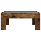 Salontafel Met Infinity Led 70X50X30 Cm Kleurig Gerookt Eiken