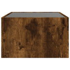 Salontafel Met Infinity Led 70X50X30 Cm Kleurig Gerookt Eiken