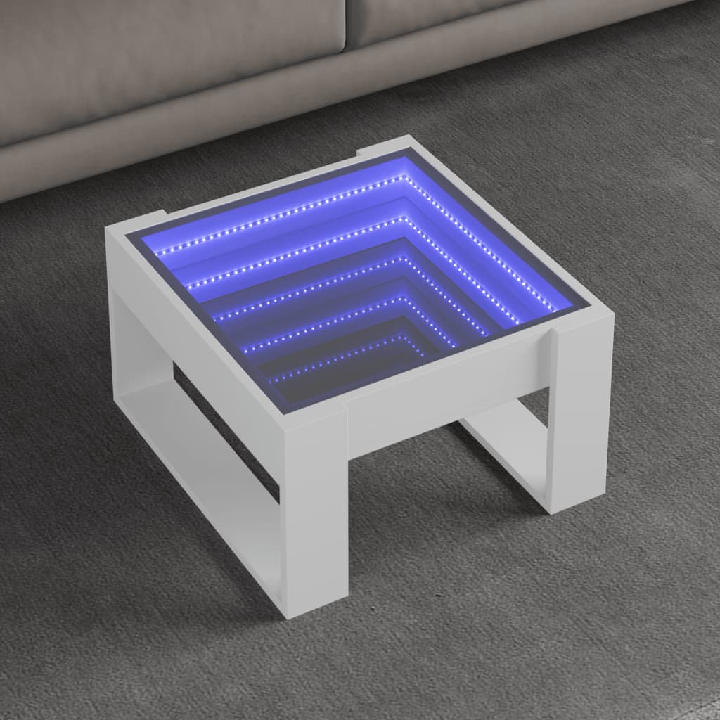 Salontafel Met Infinity Led 70X53X30 Cm