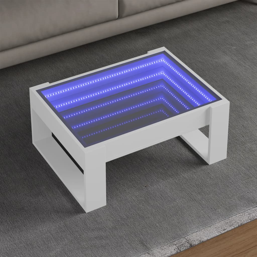 Salontafel Met Infinity Led 70X53X30 Cm