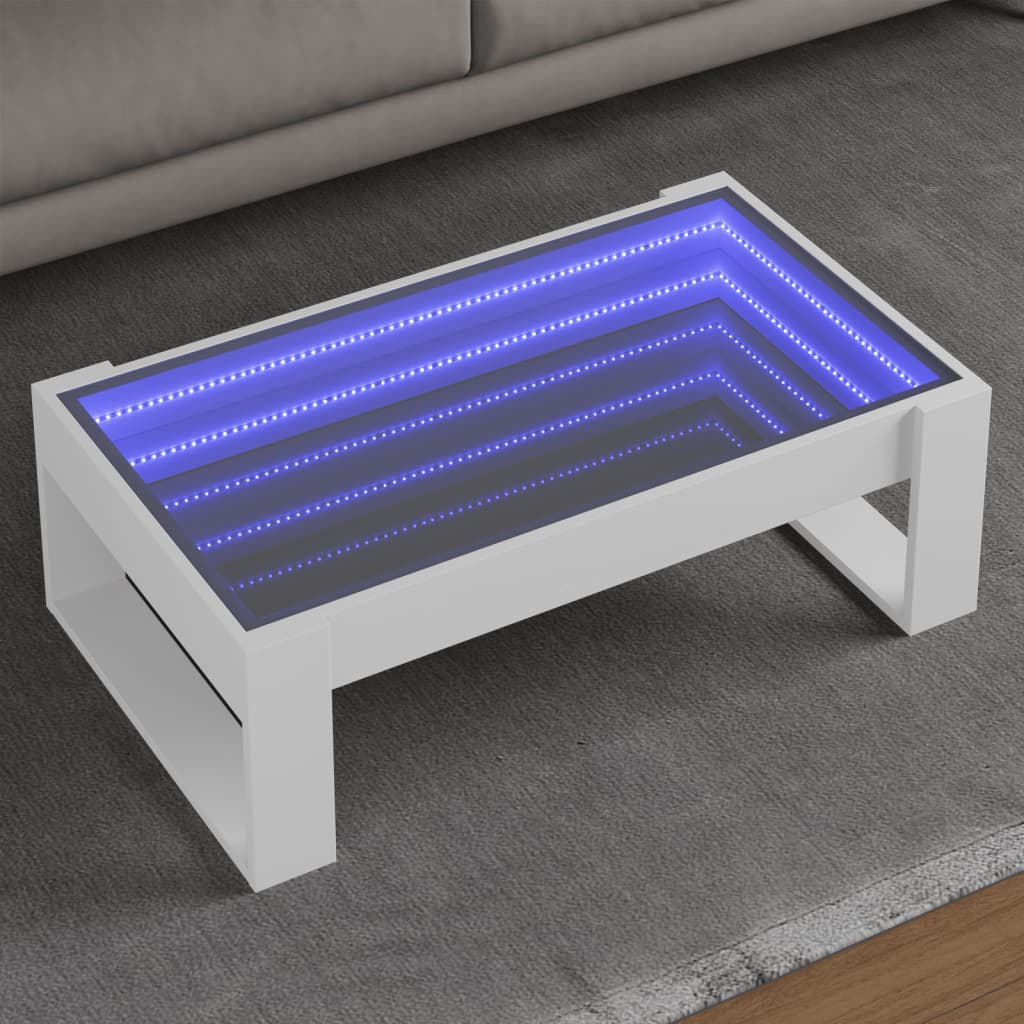 Salontafel Met Infinity Led 70X53X30 Cm