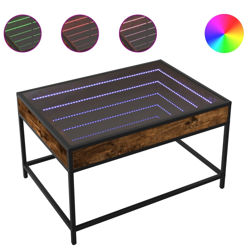 Salontafel Met Infinity Led Kleurig