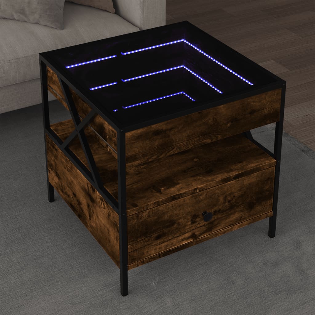 Salontafel Met Infinity Led Kleurig