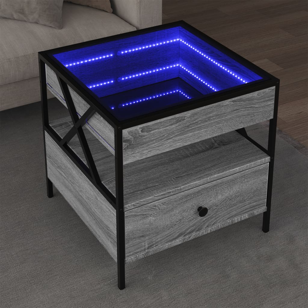 Salontafel Met Infinity Led Kleurig