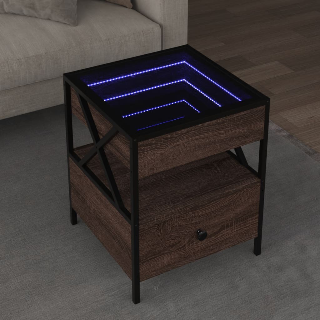 Salontafel Met Infinity Led Kleurig