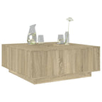 Salontafel 100X100X40 Cm Bewerkt Hout
