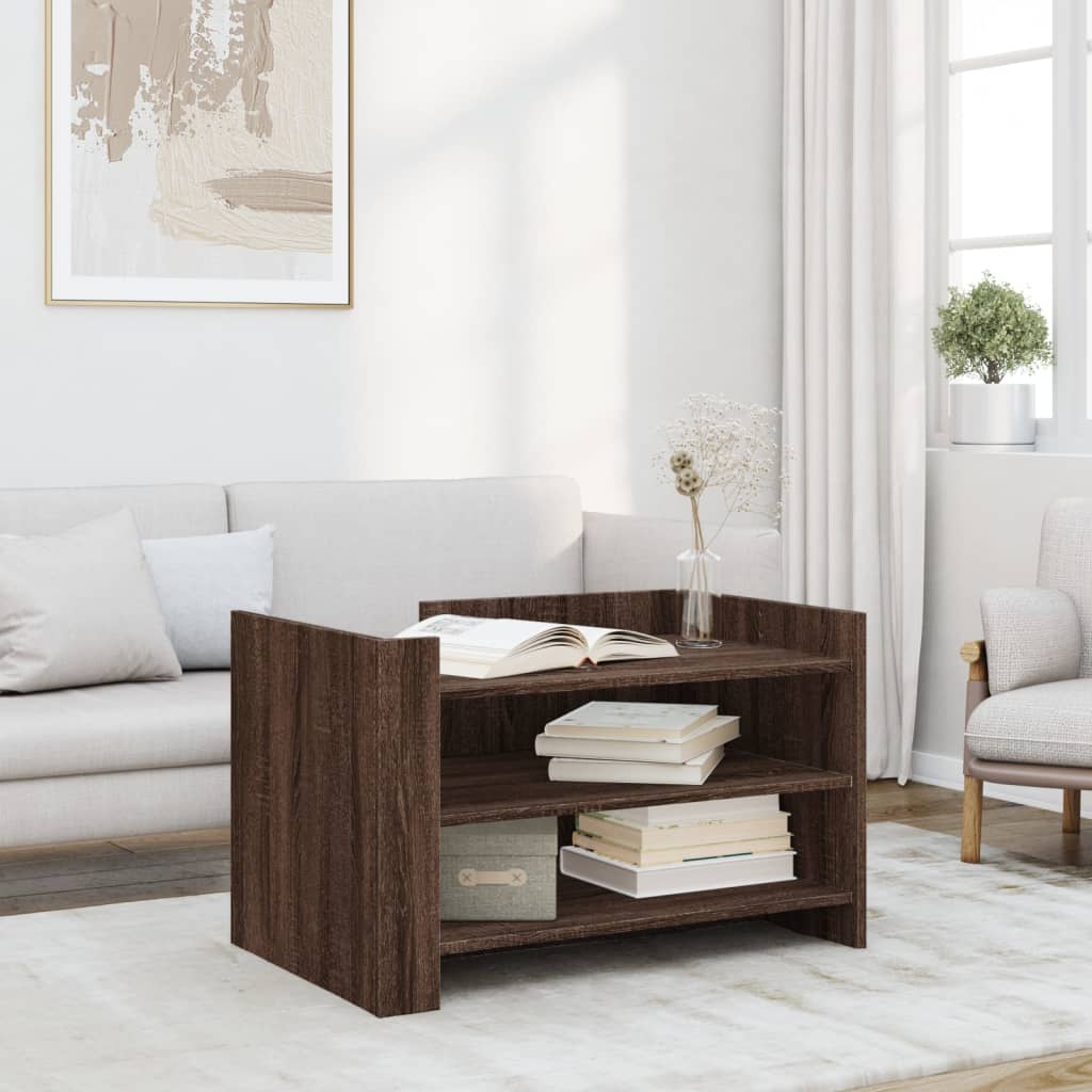 Salontafel 100X50X50 Cm Bewerkt Hout Kleurig