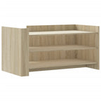 Salontafel 100X50X50 Cm Bewerkt Hout Kleurig