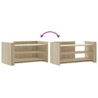 Salontafel 100X50X50 Cm Bewerkt Hout Kleurig