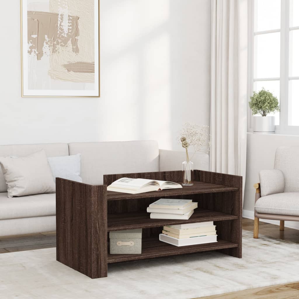 Salontafel 100X50X50 Cm Bewerkt Hout Kleurig