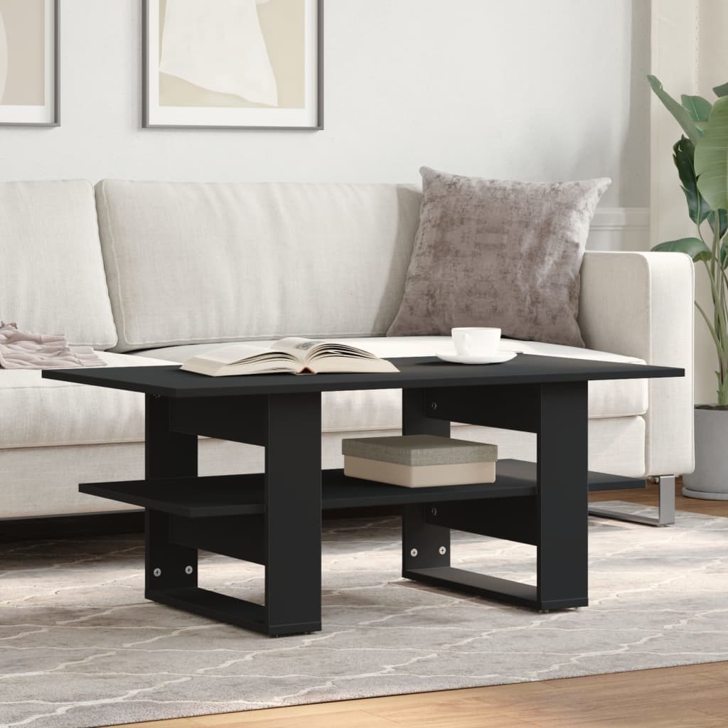 Salontafel 102X55X42 Cm Bewerkt Hout