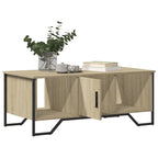 Salontafel 100X51X40 Cm Bewerkt Hout Kleurig