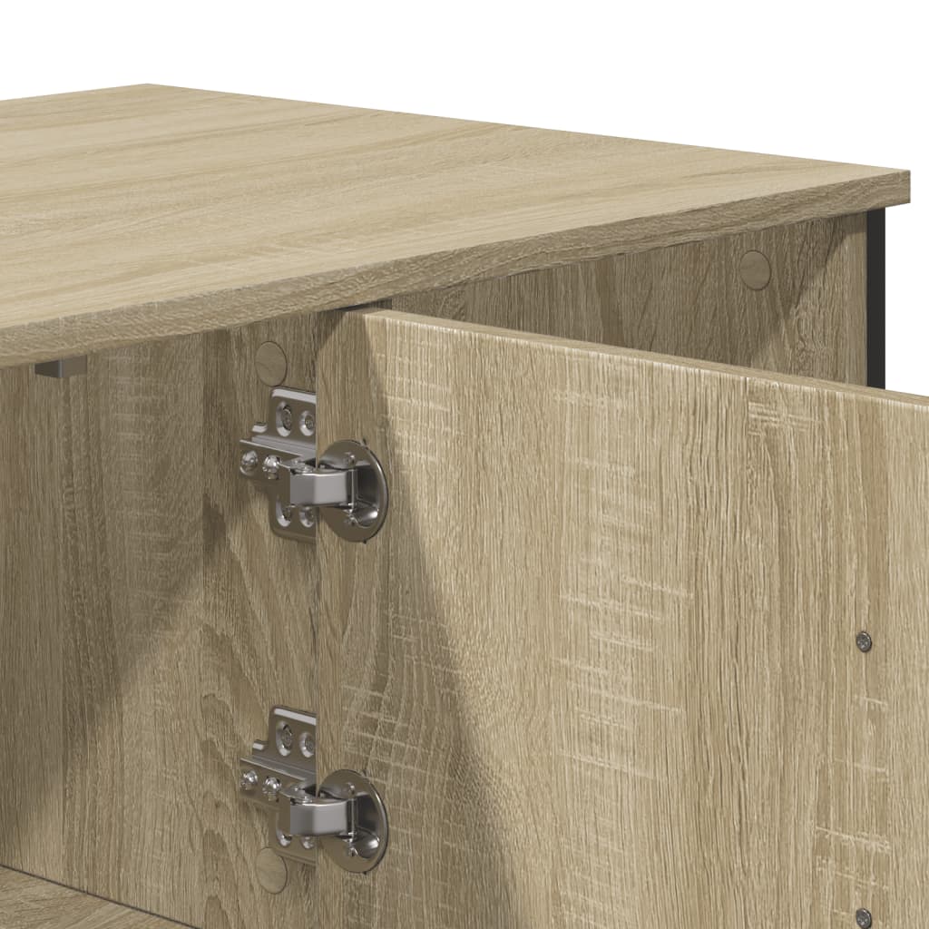 Salontafel 100X51X40 Cm Bewerkt Hout Kleurig