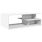 Salontafel 102X55X35 Cm Bewerkt Hout