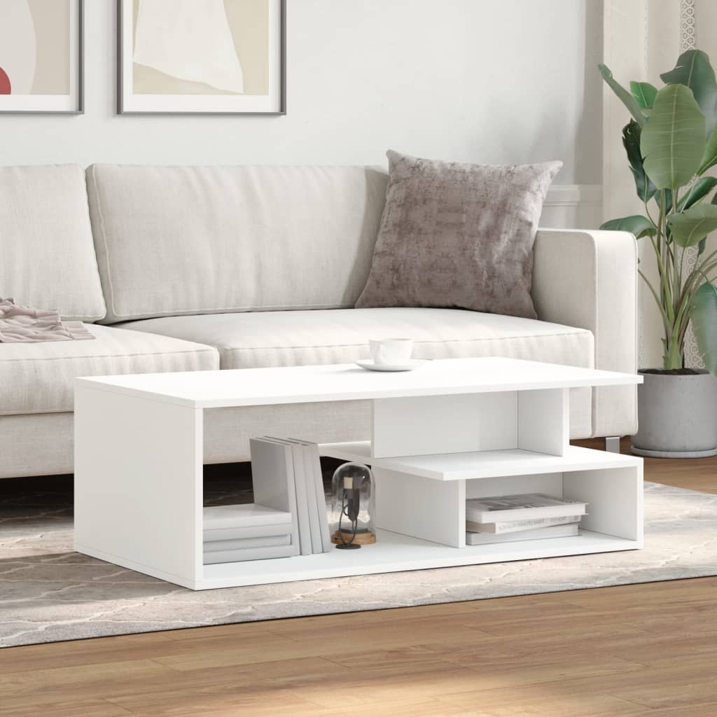 Salontafel 102X55X35 Cm Bewerkt Hout
