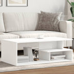 Salontafel 102X55X35 Cm Bewerkt Hout