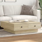 Salontafel Bewerkt Hout