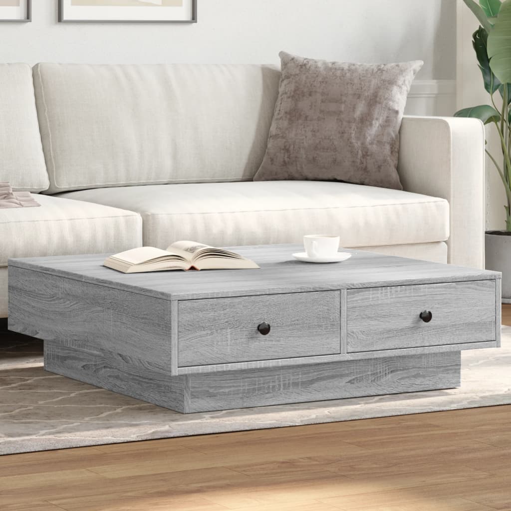 Salontafel Bewerkt Hout