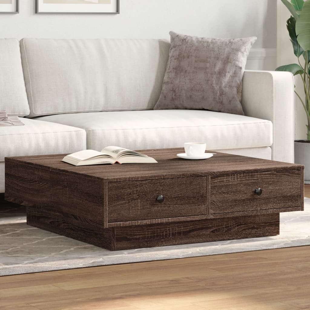 Salontafel Bewerkt Hout