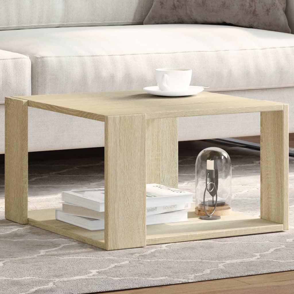 Salontafel Bewerkt Hout