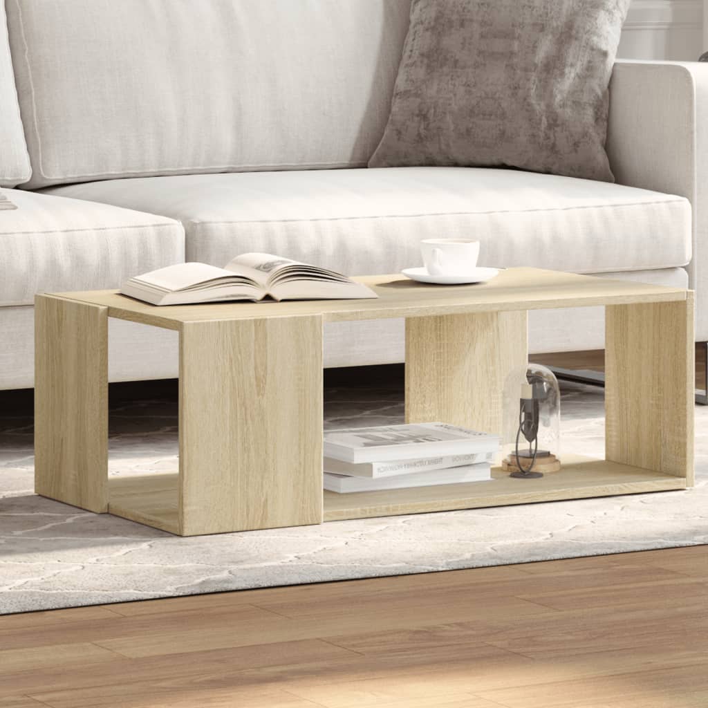 Salontafel Bewerkt Hout