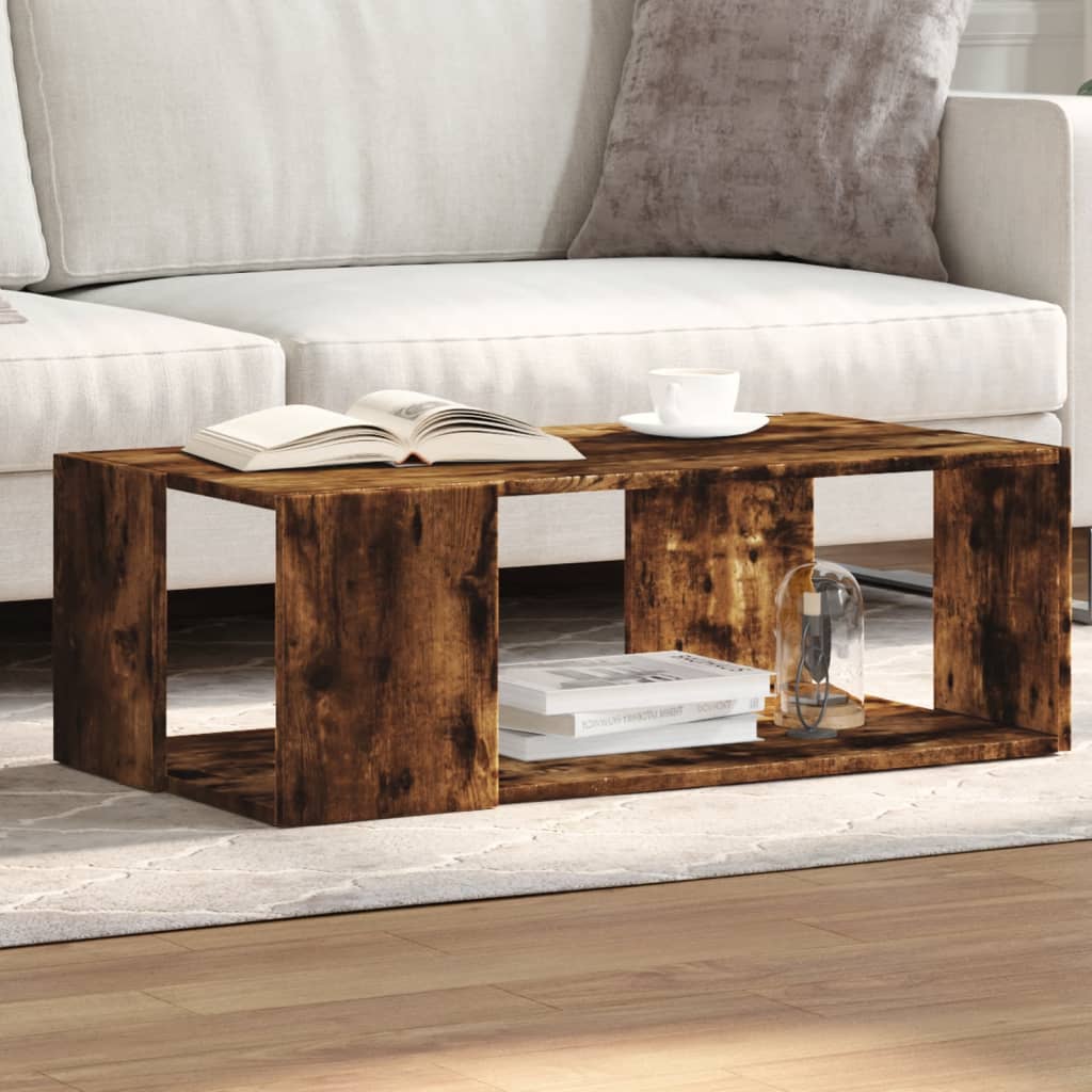 Salontafel Bewerkt Hout