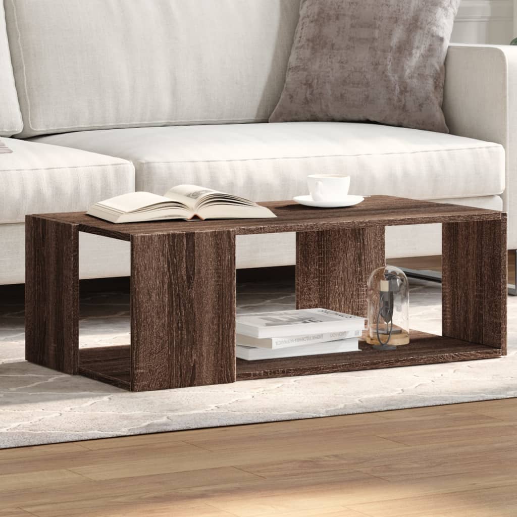 Salontafel Bewerkt Hout
