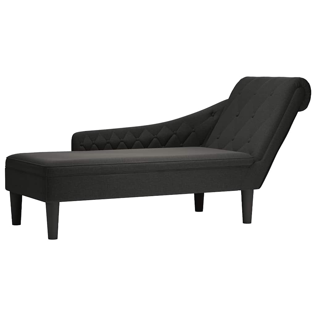 Chaise Longue Met Kussen En Rechterarmleuning Stof