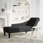 Chaise Longue Met Kussen En Rechterarmleuning Stof