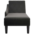 Chaise Longue Met Kussen En Rechterarmleuning Stof