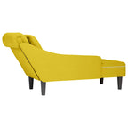 Chaise Longue Met Kussen En Rechterarmleuning Fluweel