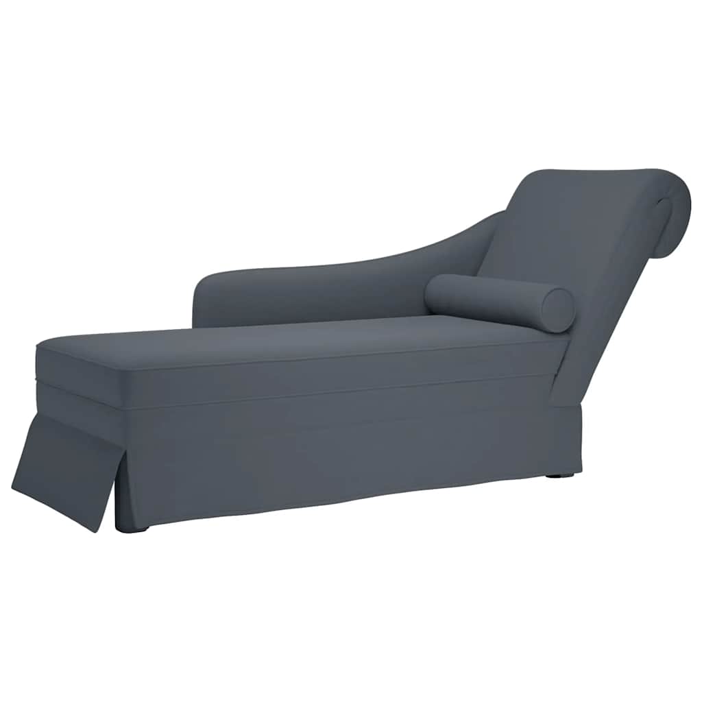 Chaise Longue Met Bolster&Rechterarmleuning Fluweel
