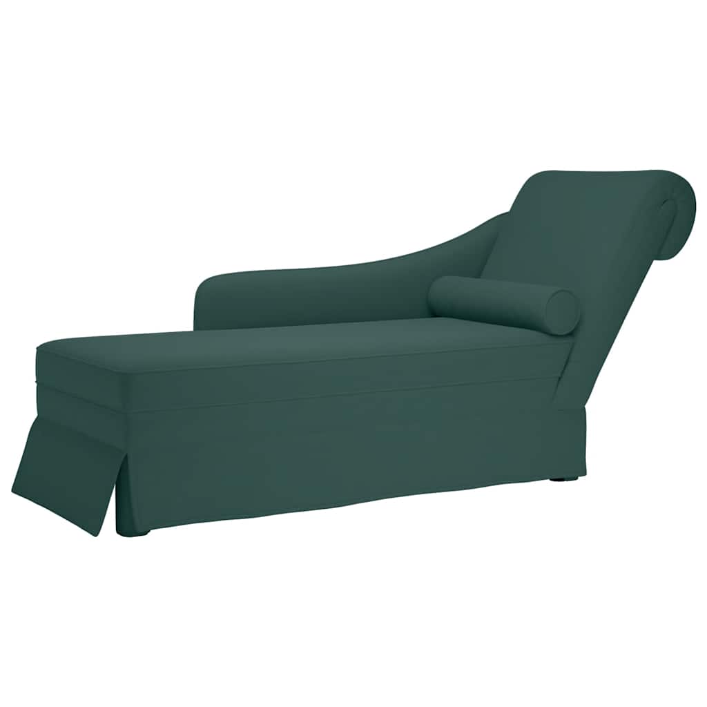 Chaise Longue Met Bolster&Rechterarmleuning Fluweel