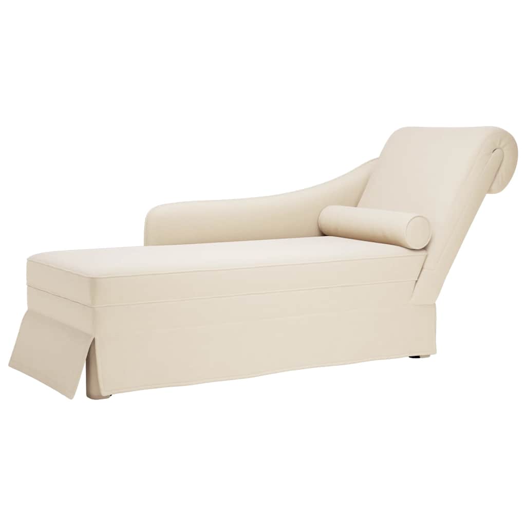 Chaise Longue Met Bolster&Rechterarmleuning Fluweel