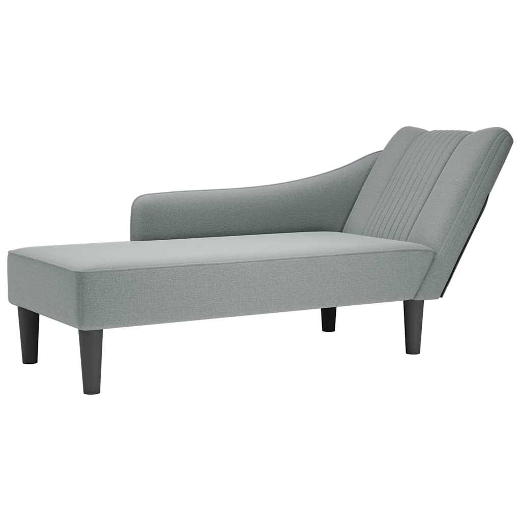 Chaise Longue Met Rechterarmleuning Stof Kleurig
