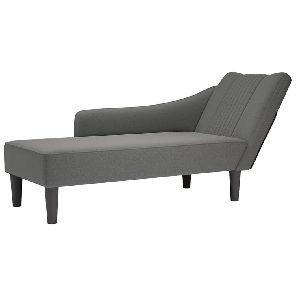 Chaise Longue Met Rechterarmleuning Stof Kleurig