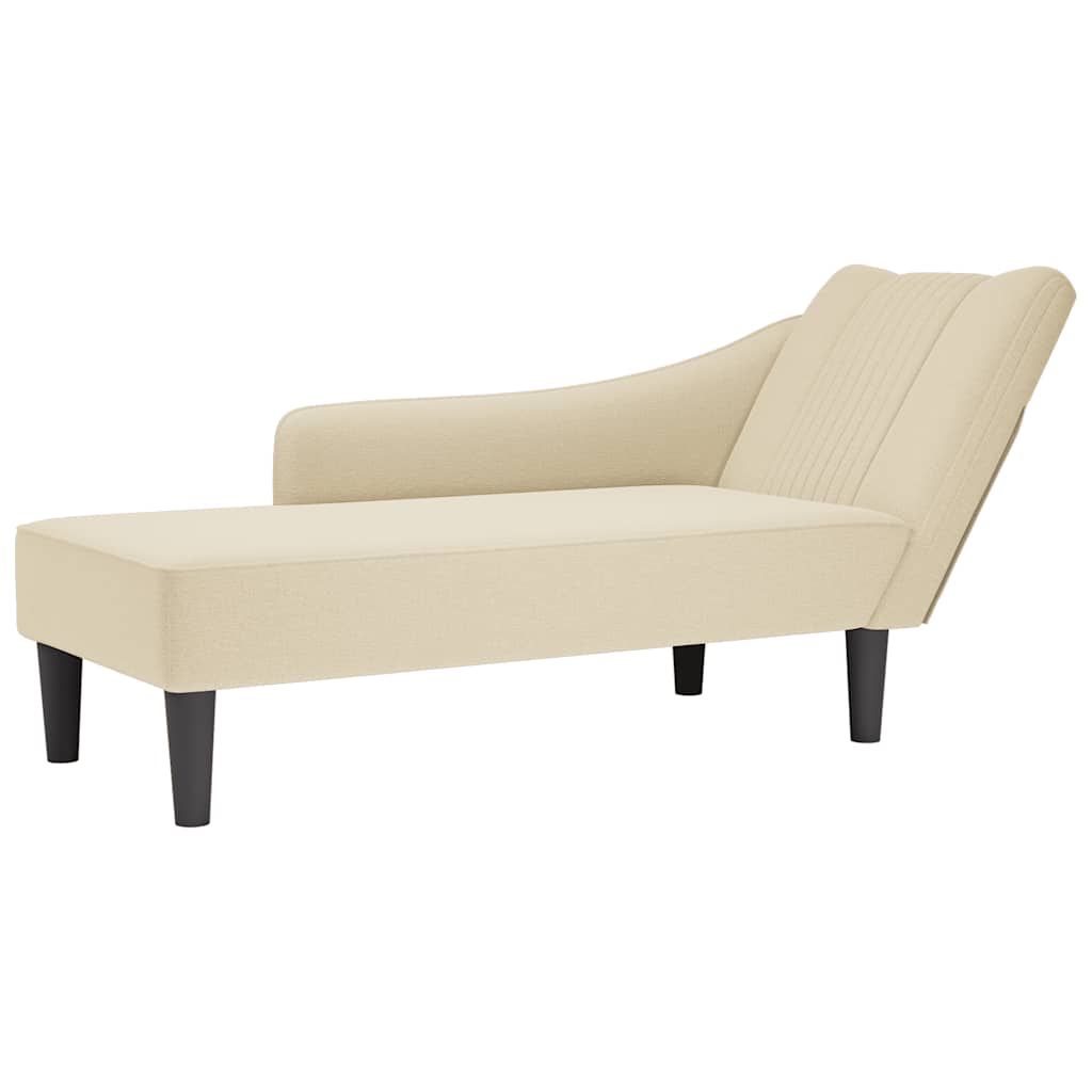 Chaise Longue Met Rechterarmleuning Stof Kleurig