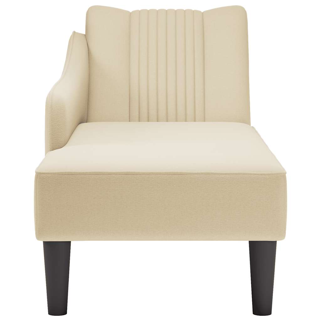 Chaise Longue Met Rechterarmleuning Stof Kleurig
