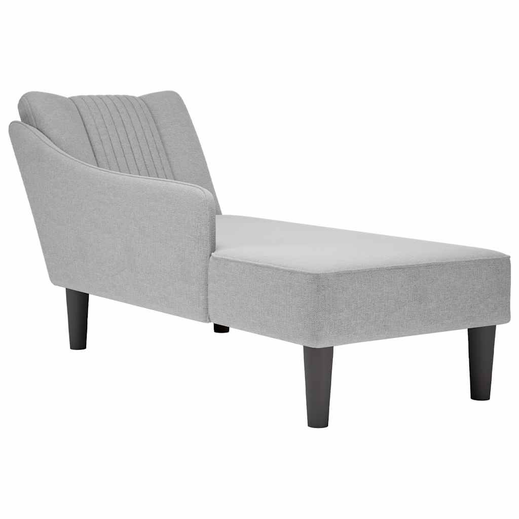 Chaise Longue Met Rechterarmleuning Stof Kleurig
