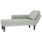 Chaise Longue Met Kussen En Rechterarmleuning Fluweel