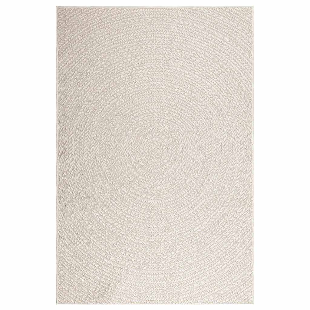 Vloerkleed Zizur Room Binnen En Buiten Jute Look Crème