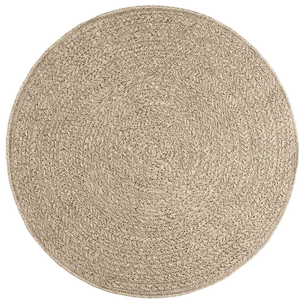 Vloerkleed Zizur Binnen En Buiten Jute Look Beige