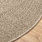 Vloerkleed Zizur Binnen En Buiten Jute Look Beige
