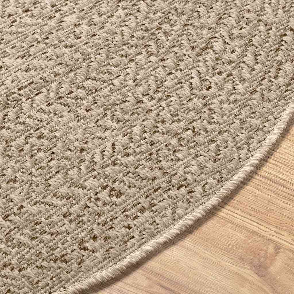 Vloerkleed Zizur Binnen En Buiten Jute Look Beige