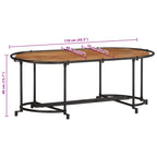 Salontafel 110X55X40 Cm
