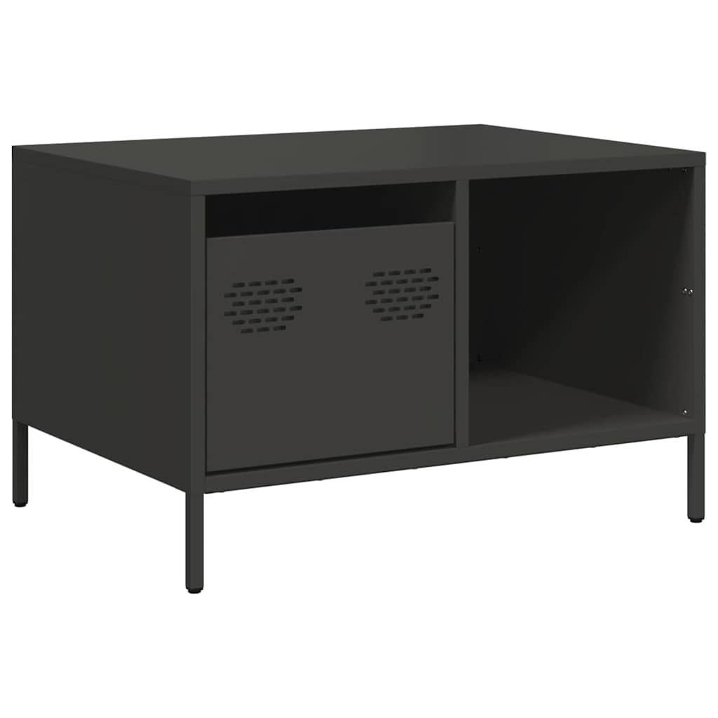 Salontafel 68,5X50X43,5 Cm Koudgewalst Staal