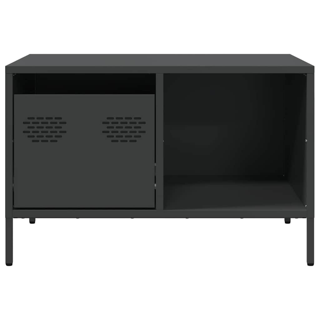 Salontafel 68,5X50X43,5 Cm Koudgewalst Staal
